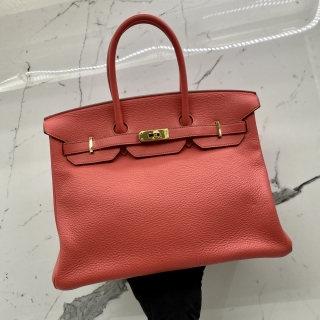 HERMES BAG BIRKIN 35 GHW STAMP NOT LEGIBLE (P)