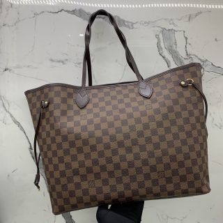 LOUIS VUITTON BAG DAMIER NEVERFULL GM N40597 (W POUCH) FL2188