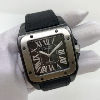 CARTIER WATCH SANTOS 100 XL TITANIUM FULL SET 2022 W2020010 2656201203PX