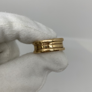 BVLGARI FINE JEWELRY AU750 B ZERO ONE RING #55 10.4G AK9SP9