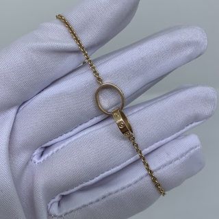 CARTIER FINE JEWELRY BRACELET BABY LOVE RG750 BRACELET ONLY OZE174 3.96G