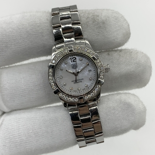 TAG HEUER WATCH AQUARACER WAF1416 LADIES DIAMOND QUARTZ WATCH ONLY RRB7857