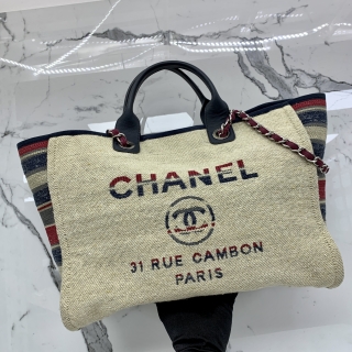 CHANEL BAG DEAUVILLE MM RATTAN 2WAY CHAIN NO.26 (W/CARD) 26181378
