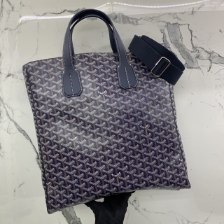 GOYARD BAG VOLTAIRE  2WAY TOTE BLUE