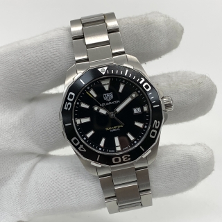 TAG HEUER WATCH AQUARACER WAY111A FULLSET BLACK FACE YEAR 2021 WZJ7084