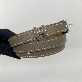 HERMES BELT POP H U STAMP ETOUPE