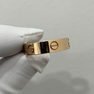 CARTIER FINE JEWELRY RING LOVE RING, CLASSIC MODEL PG750 #61 FULL SET (YEAR 2025) 6.67G CBR4084861 949CJL