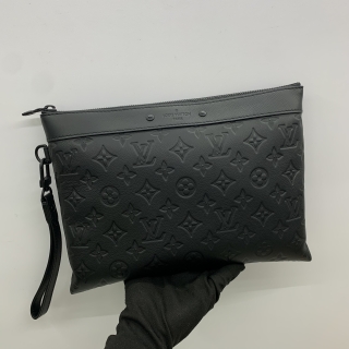 LOUIS VUITTON SLG MONOGRAM M81570 SHADOW POCHETTE TO-GO RFID