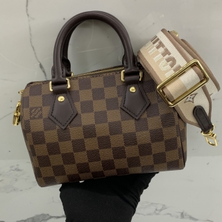 LOUIS VUITTON BAG DAMIER N40489 SPEEDY 20 BANDOULIERE RFID