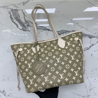 LOUIS VUITTON BAG EMPREINTE M46102 NEVERFULL MM WITH POUCH RFID