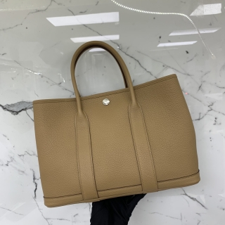 HERMES BAG GARDEN PARTY BISCUIT NEGONDA 30 TPM U STAMP