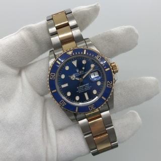 ROLEX WATCH SUBMARINER 126613LB BLUE DIAL 11 LINKS W/GUARANTEE (YEAR 2020)