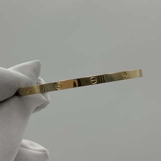 CARTIER FINE JEWELRY BRACELET LOVE, SM 2025 FULLSET WG. #17 315DTN