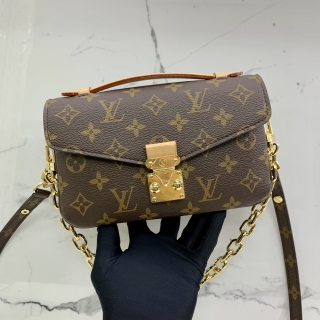 LOUIS VUITTON BAG MONOGRAM M46279 POCHETTE MÉTIS EAST WEST RFID