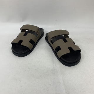 HERMES SHOES SANDALS CHYPRE ETOUPE #37 FR1 231295Z 37 2407