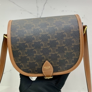CELINE BAG TRIOMPHE FOLCO MEDIUM SHOULDER F-ME-1202