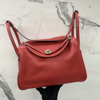 HERMES BAG LINDY 30 CLEMENCE T STAMP PHW