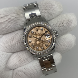 ROLEX WATCH 179384 W/DIAMOND NO GUARANTEE 09Z13964