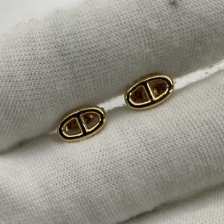 HERMES FINE JEWELRY EARRINGS FARANDOLE RG750 2.6Ｇ 19G104902