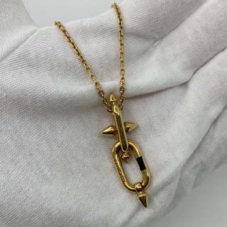 TIFFANY FINE JEWELRY NECKLACE 19.8G TIFFANY TITAN BY PHARRELL WILLIAMS YG 241909
