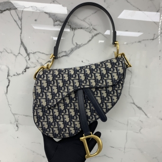 DIOR BAG SADDLE OBLIQUE MEDIUM ONE SHOULDER 05-RU-0199