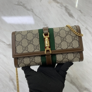 GUCCI BAG JACKIE 652681 WALLET ON CHAIN