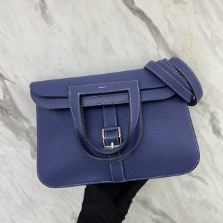 HERMES BAG HALZAN 31 CLEMENCE PHW D STAMP