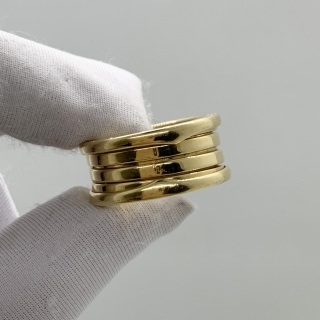 BVLGARI FINE JEWELRY RING YG #54 10.29G RING ONLY