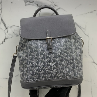 GOYARD BAG  MINI ALPIN BACKPACK GREY