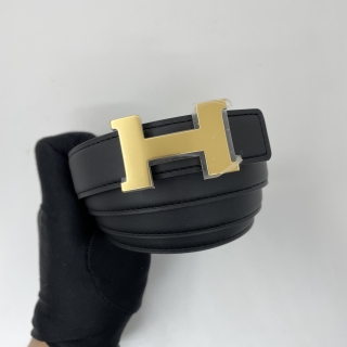 HERMES BELT MINI REVERSIBLE 90 GHW ETOUPE/NOIR U STAMP