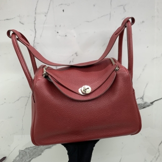 HERMES BAG LINDY 30 CLEMENCE SQUARE Q PHW