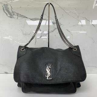 YSL BAG NIKI 755857 OVERSIZED GRAINED LAMBSKIN CHAIN SHOULDER