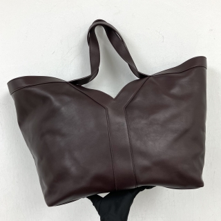 YSL BAG 817602 Y TOTE MAROON