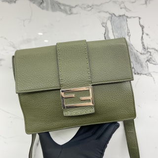 FENDI BAG BAGUETTE 7VA524  FLAT BAGUETTE  CROSSBODY POUCH