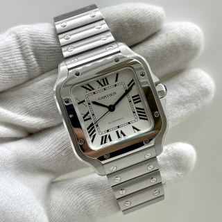 CARTIER WATCH SANTOS DE CARTIER WSSA0029 FULL SET YEAR 2025 4075289952FY