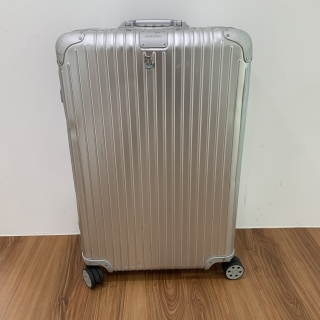 RIMOWA  CHECK IN 1LUGGAGE ALUMINIUM 4-WHEELS 78L PASSWORD: 964
