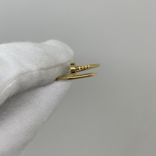 CARTIER FINE JEWELRY RING JUSTE EN CLOU SM #55 3.6G (W/CERTIFICATE 2021) NVH720