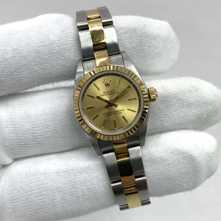 ROLEX WATCH 79163 WATCH ONLY P SERIAL CHAMPAGNE DIAL P152615