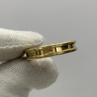 BVLGARI FINE JEWELRY RING BZERO1 #59 1 BAND YG750 8.87G 95XWM2