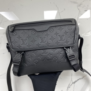 LOUIS VUITTON BAG MONOGRAM SHADOW M25121 MESSENGER VOYAGER PM RFID