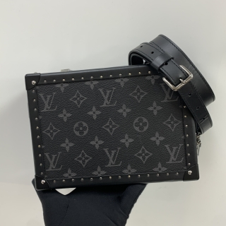 LOUIS VUITTON BAG MONOGRAM ECLIPSE M20251 CLUTCH BOX NO TAG RFID UNDETECTABLE