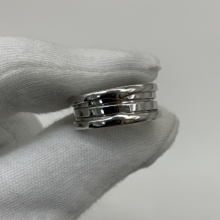 BVLGARI FINE JEWELRY RING ONLY BZERO1 WG750 #53 9.35G