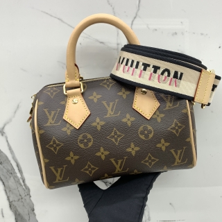 LOUIS VUITTON BAG MONOGRAM M46222 SPEEDY 20 BANDOULIERE RFID