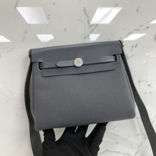 HERMES BAG HERBAG MINI GREY W STAMP