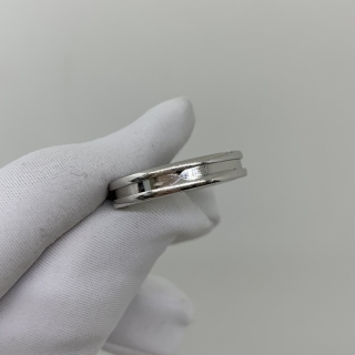 BVLGARI FINE JEWELRY RING B ZERO 1 WG750 FULL SET (YEAR 2014) #59 WITH INITIAL 6.96G AN852423 CNPRCR