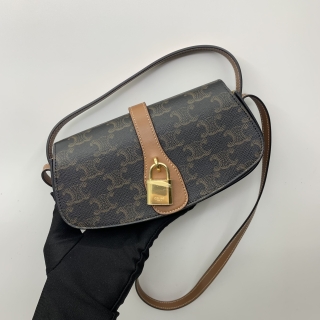 CELINE BAG TRIOMPHE CLUTCH ON STRAP TABOU 2WAY S-RG-4272