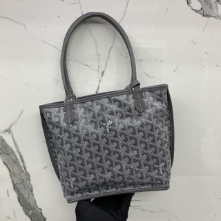 GOYARD BAG ANJOU MINI W/POUCH GREY SOA120242
