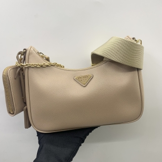 PRADA BAG SAFFIANO 1BH204 RE-EDITION 2005 SAFFIANO BEIGE