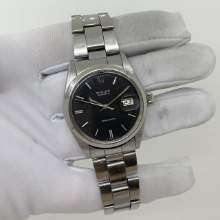 ROLEX WATCH OYSTERDATE 6694 BLACK DIAL HAND WOUND WATCH ONLY (NOT MOVING) 2726454