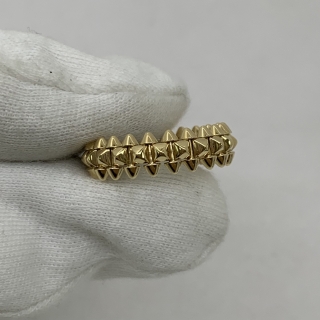 CARTIER FINE JEWELRY RING AU750 CLASH DE RING FULLSET (2025) #52 SEU147 8.13G